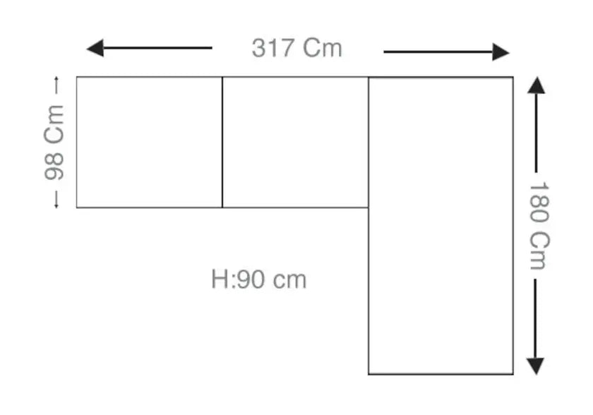 Canapé d’angle Montana