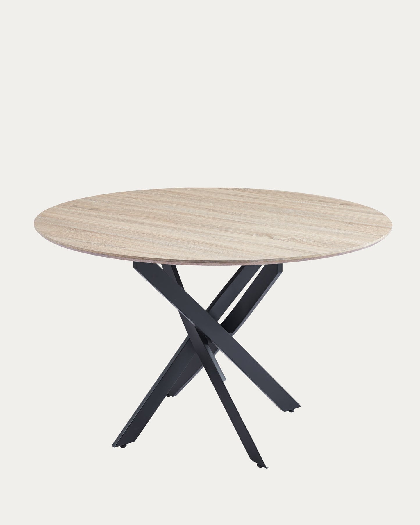 Ensemble Jessica rond avec chaises Scandinaves