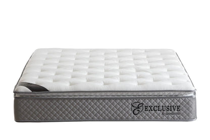 Matelas Exclusif Ressorts Beige - 32 Cm Avec Surmatelas Intégré